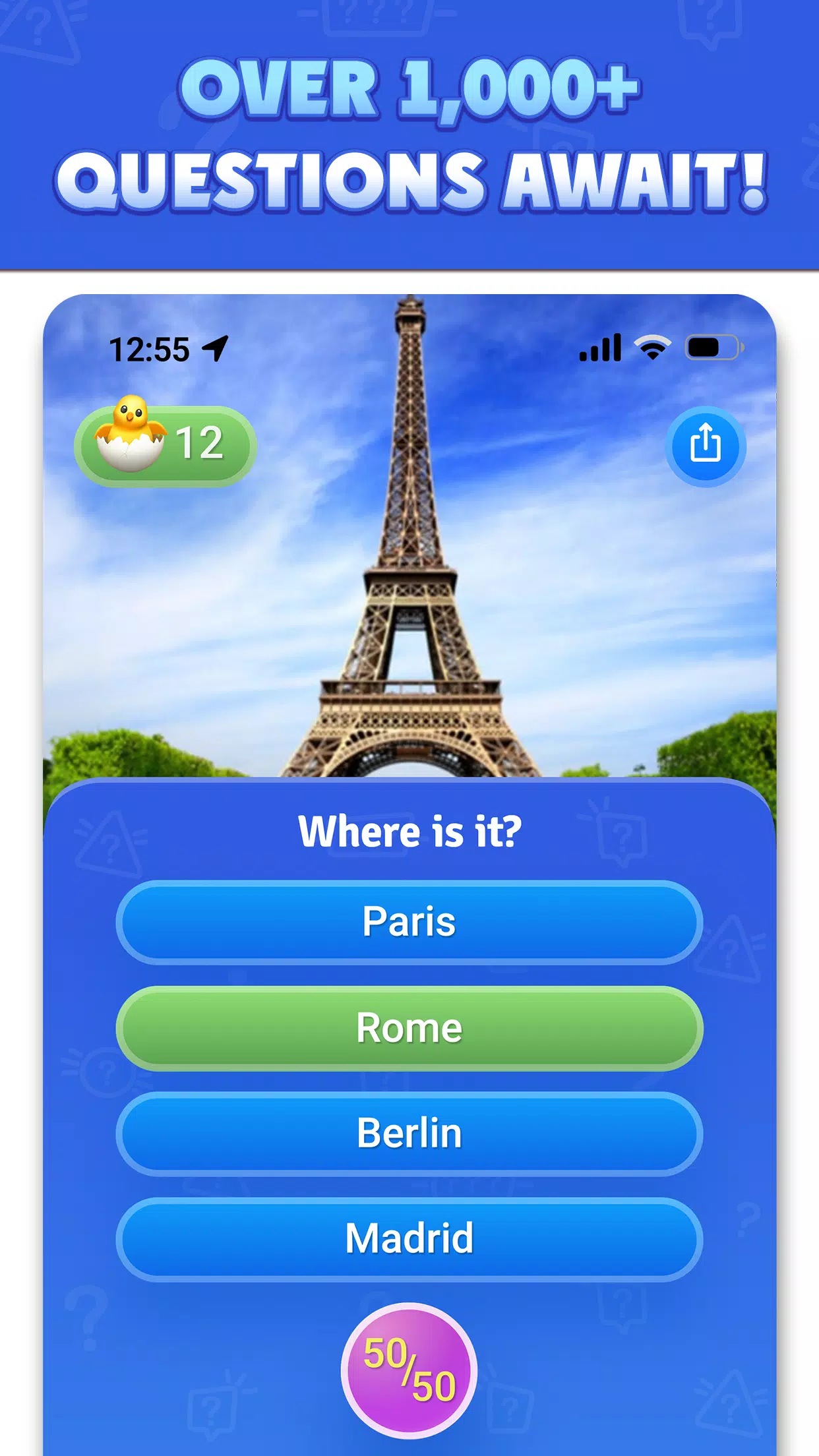 Trivia Quiz: General Knowledge Zrzut ekranu 1
