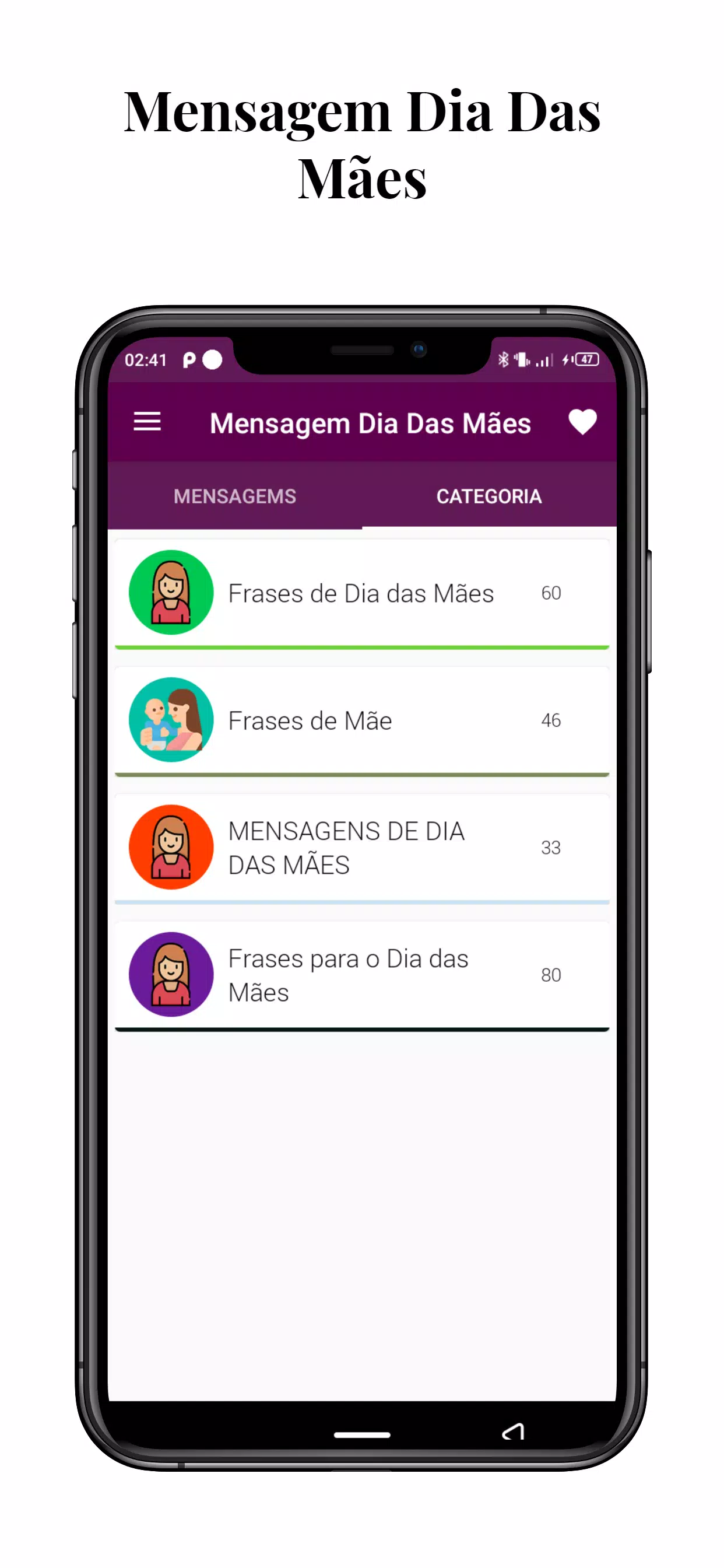Mensagem Dia Das Mães 2024 スクリーンショット 1