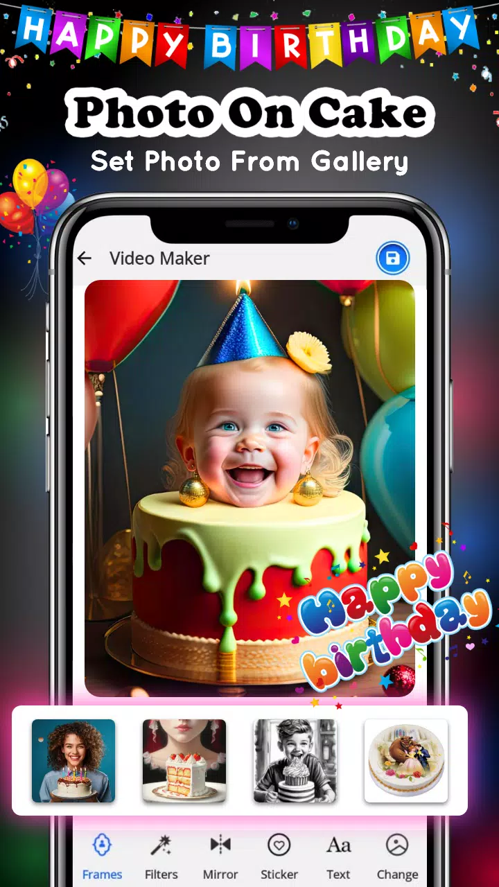 Birthday Video Maker應用截圖第3張