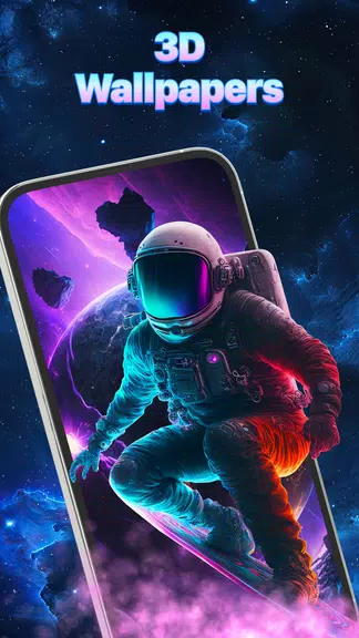 Schermata 3D Wallpaper - Cool Wallpapers 3