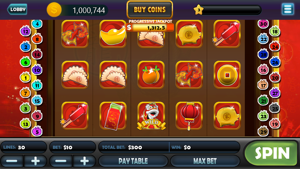 Golden Epic Fortune Slots Скриншот 1