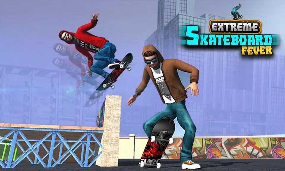 Touch SkateBoard: Skate Games Captura de pantalla 3