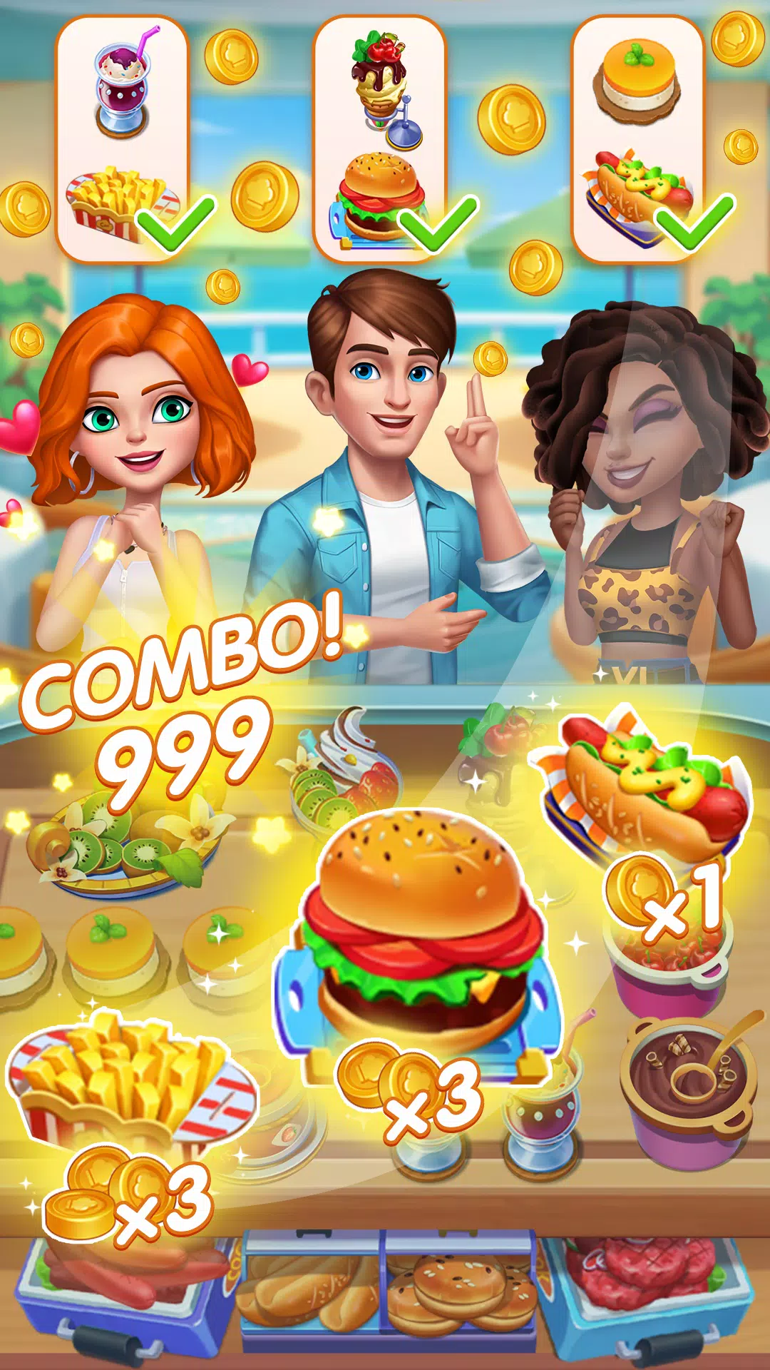 Cooking World® Restaurant Game स्क्रीनशॉट 4