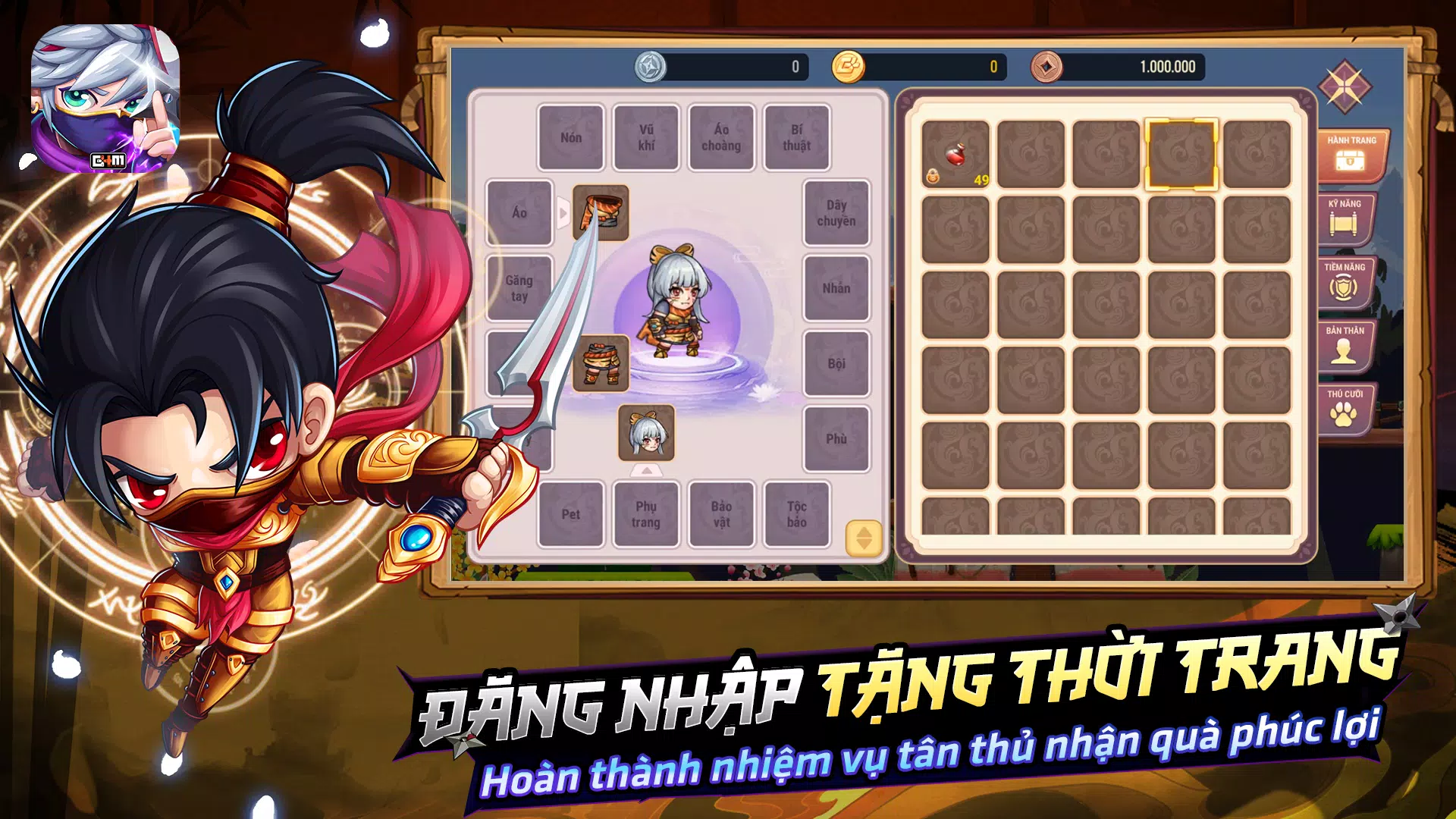 Học Viện Ninja G4M Screenshot 3