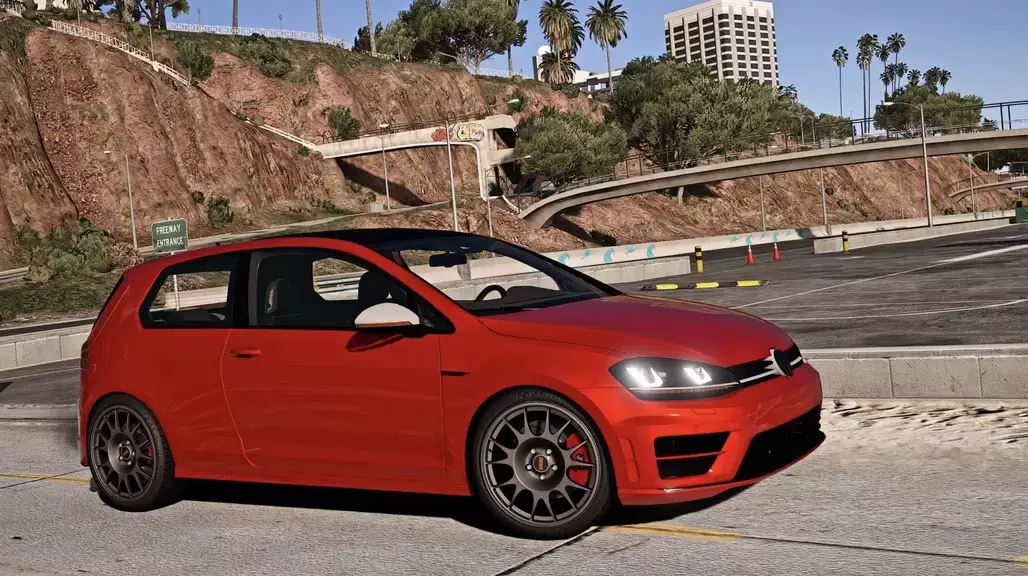 Extreme Real Driving: Golf GTI Tangkapan skrin 1