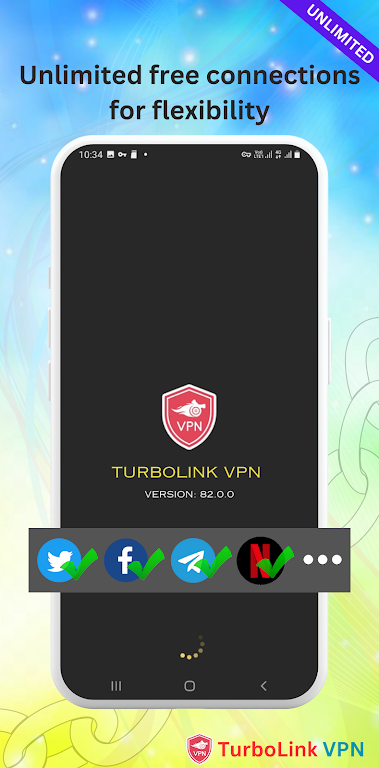 TurboLink VPN - Fast VPN Proxy Скриншот 3