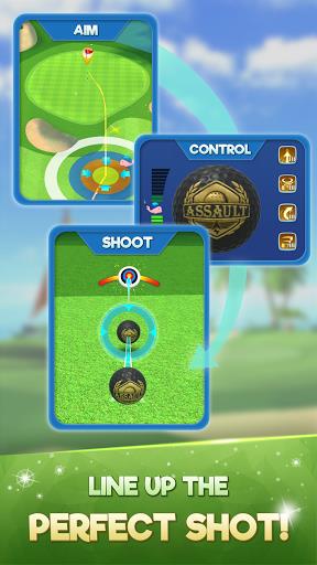 Extreme Golf - 4 Player Battle স্ক্রিনশট 1