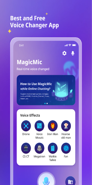 Schermata Voice Changer-MagicMic 1