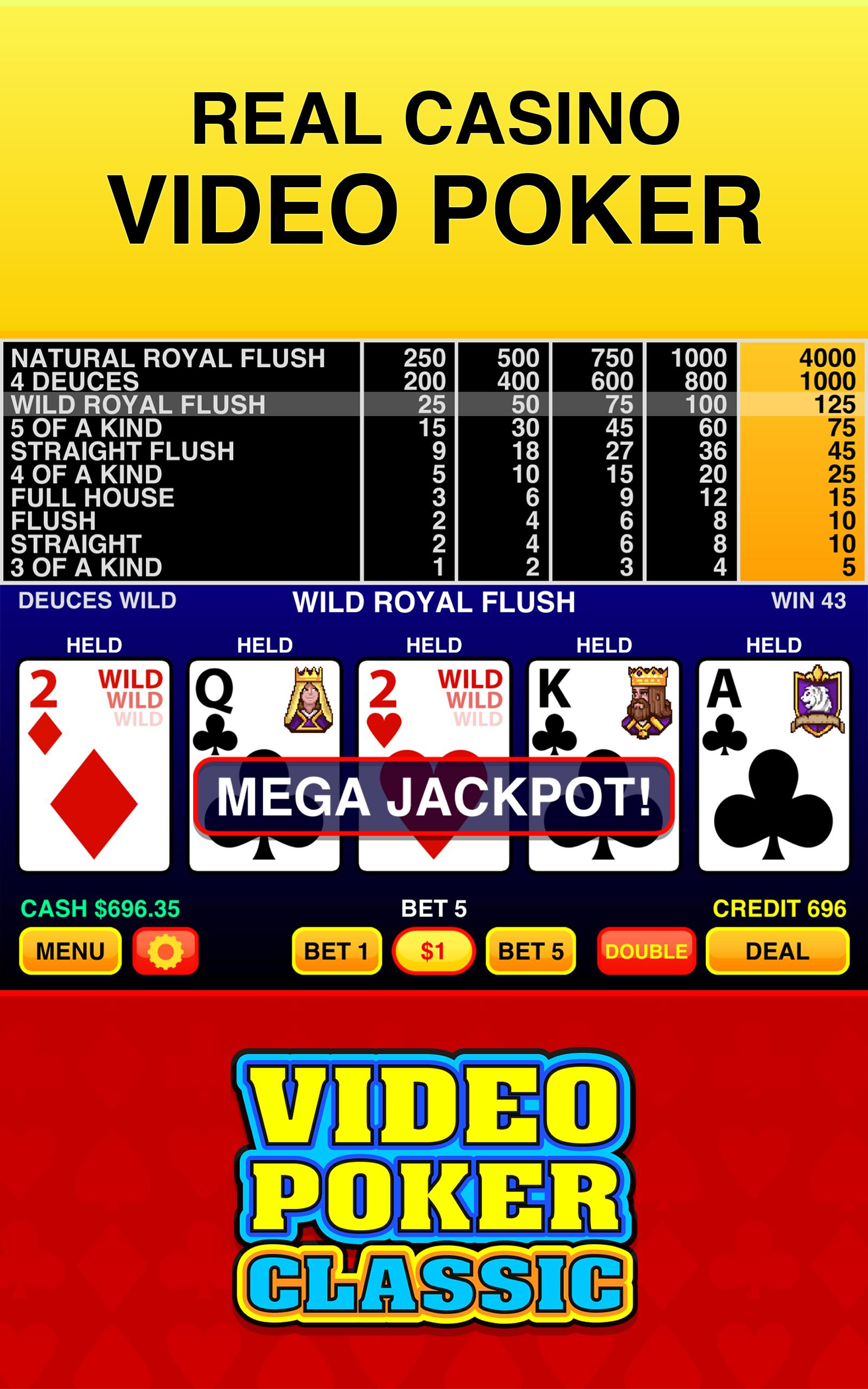 Video Poker Classic ® Ảnh chụp màn hình 1