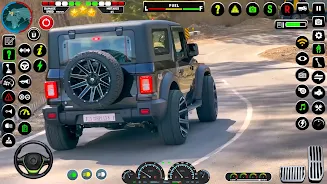 Offroad Jeep Driving:Jeep Game Ekran Görüntüsü 1