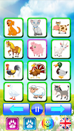 Animal sounds - Kids learn ဖန်သားပြင်ဓာတ်ပုံ 1