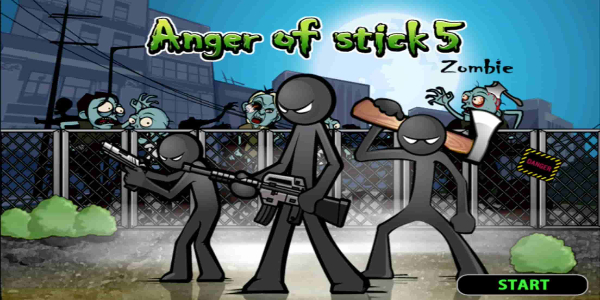 Anger of stick 5 : zombie Captura de tela 3