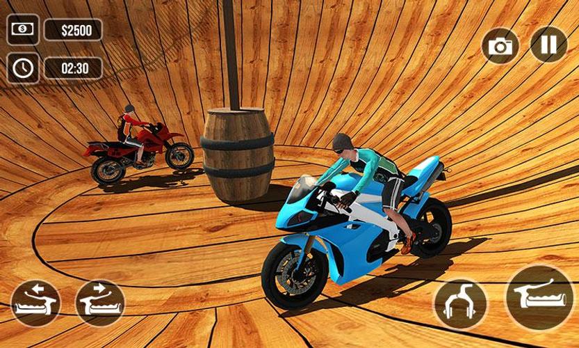 Well of Death Bike Stunts Ride Screenshot 1