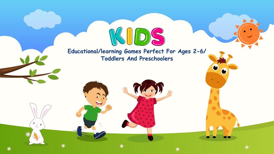 Kids Preschool Learning Games Capture d'écran 1