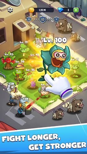 Merge Plants – Monster Defense スクリーンショット 4