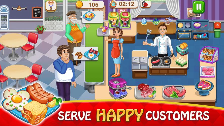 Master Chef Kitchen Games Cook Screenshot 1