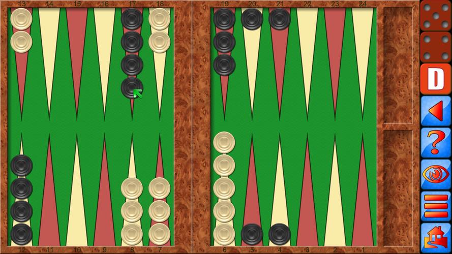 Backgammon V+ 스크린샷 1