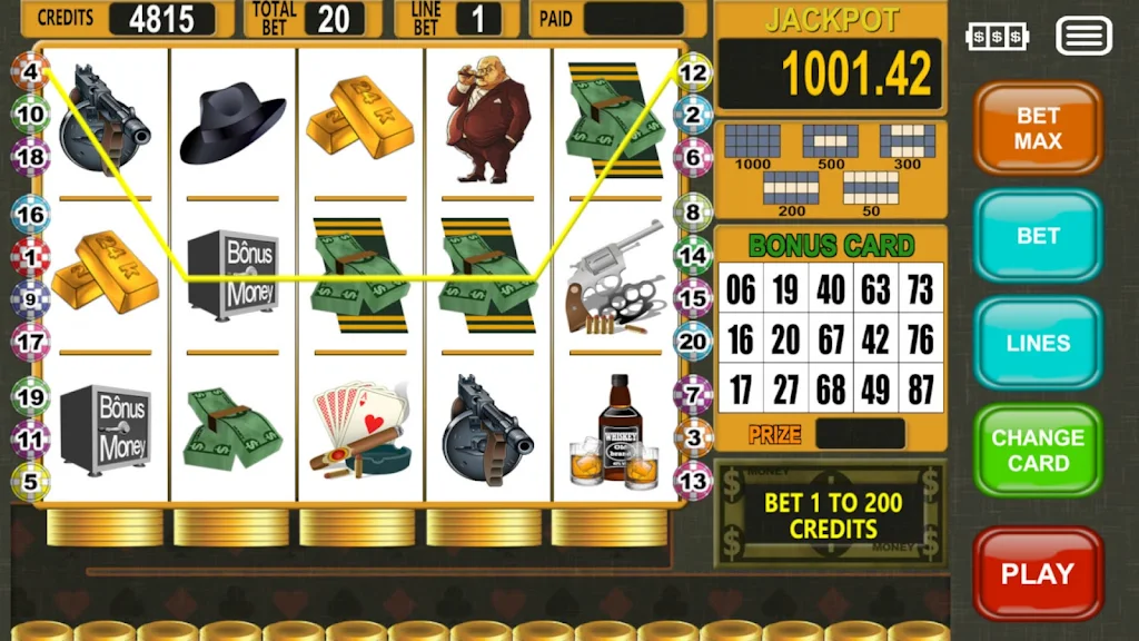 Money Mafia Slot Machine Screenshot 1