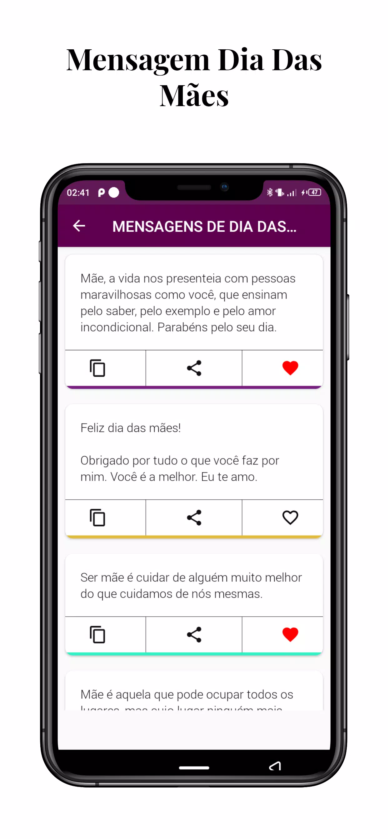 Mensagem Dia Das Mães 2024 スクリーンショット 2