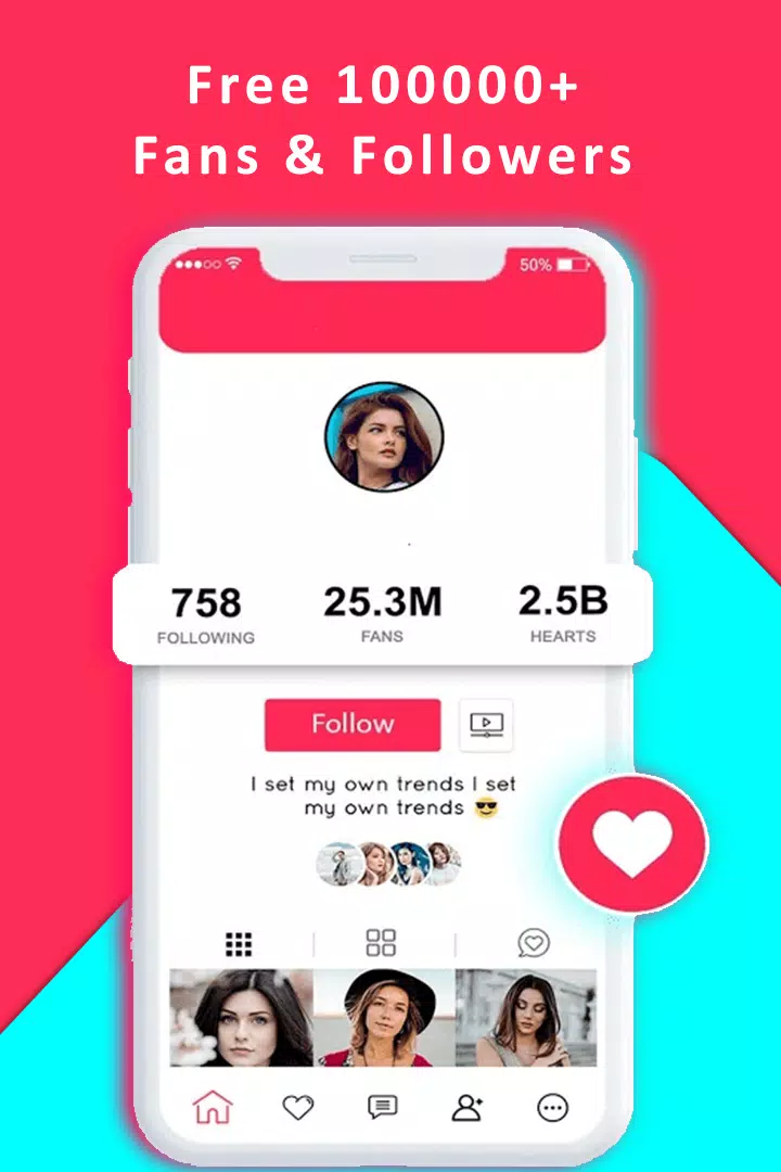 VipTools - Followers and Likes For tiktok Free ภาพหน้าจอ 3