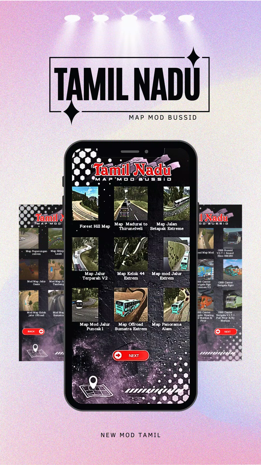 Tamil nadu map mod bussid স্ক্রিনশট 2