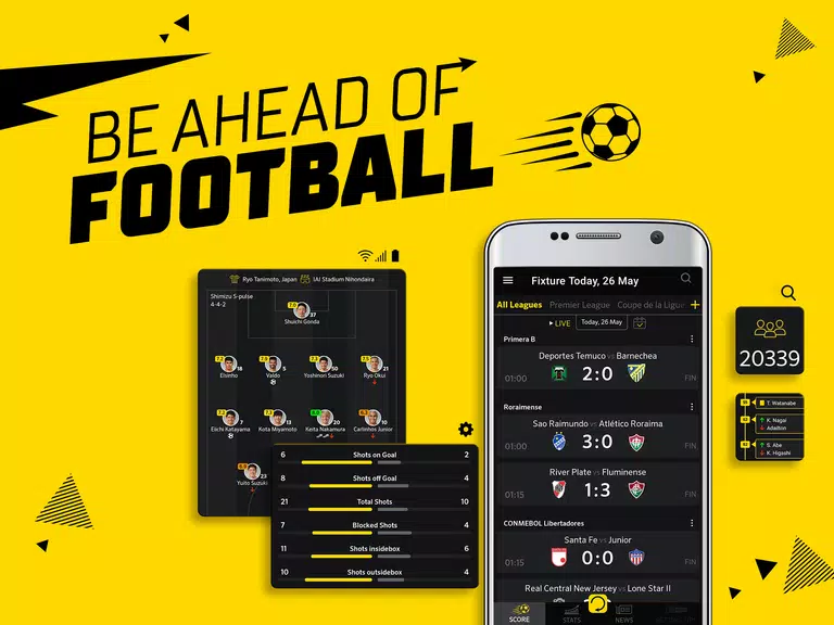 Live Score: football scores應用截圖第1張