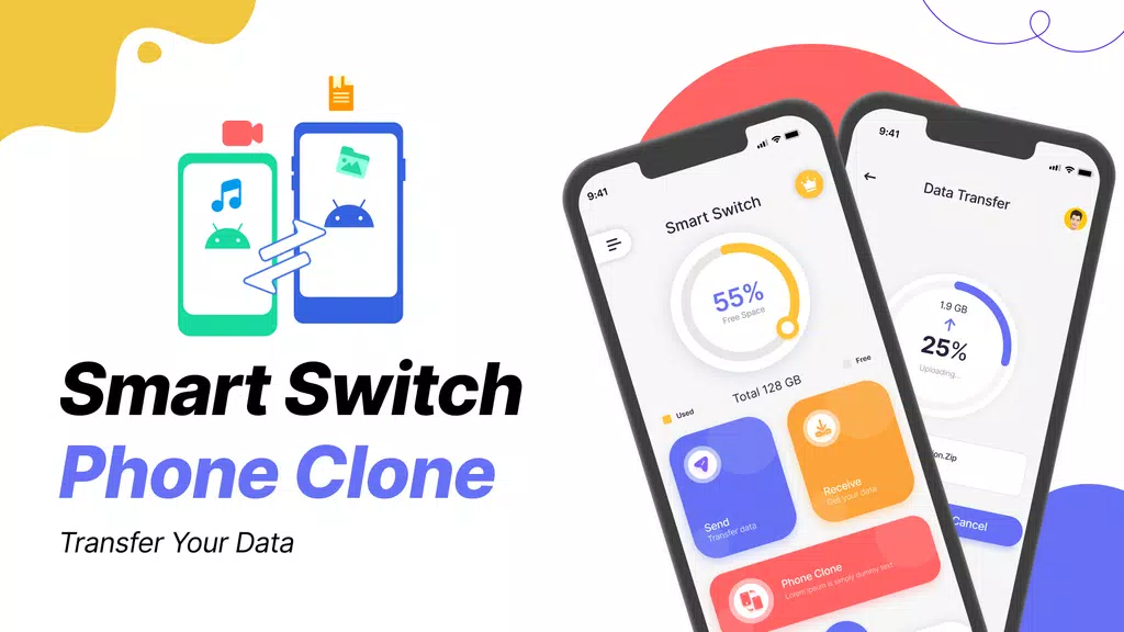 Phone Transfer: Copy My Data 스크린샷 1