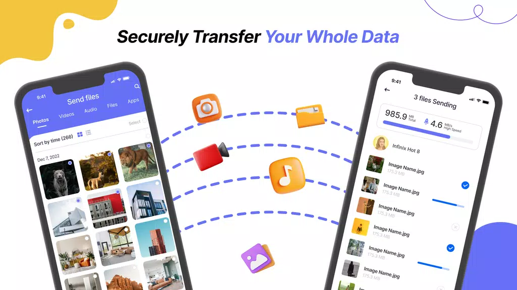 Phone Transfer: Copy My Data 스크린샷 2