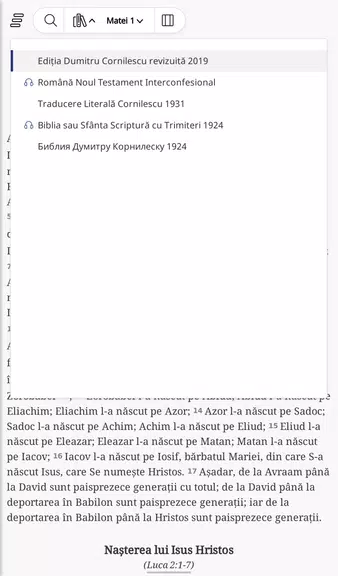 Biblia Română Tangkapan skrin 4