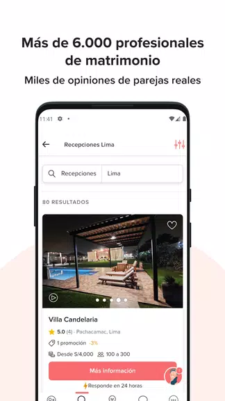 Matrimonio.com.pe Capture d'écran 3