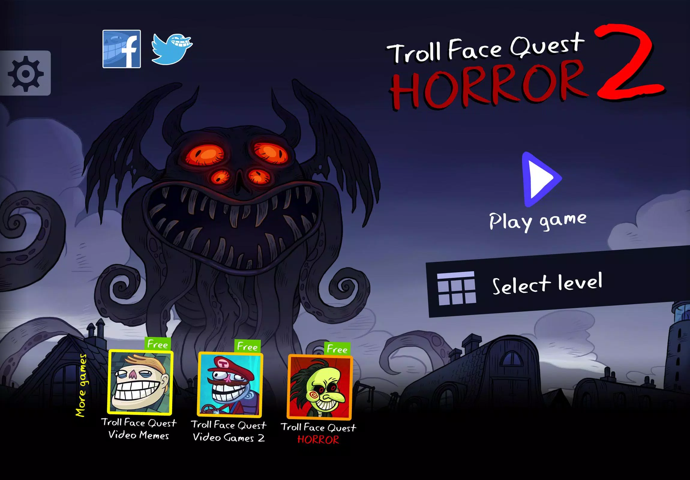 Troll Face Quest: Horror 2應用截圖第1張