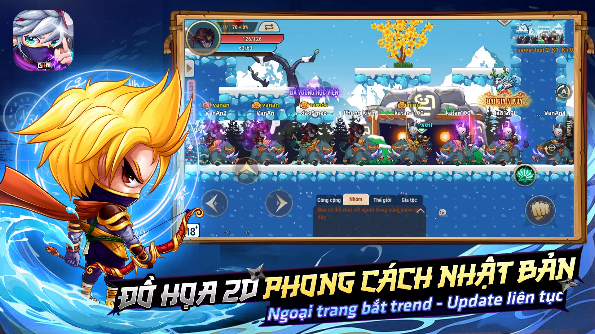 Học Viện Ninja G4M Screenshot 2