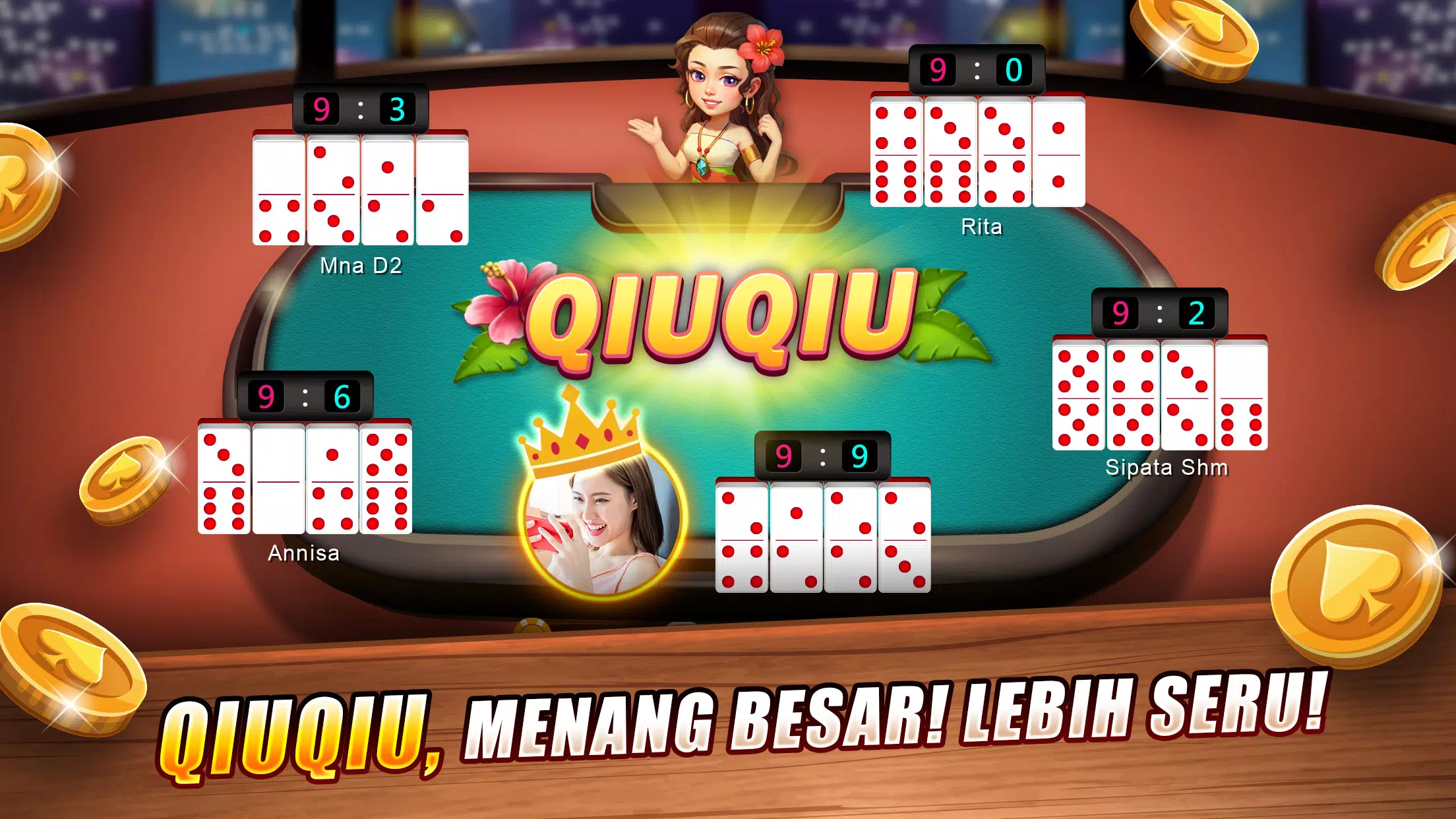 LUXY Domino Gaple QiuQiu Poker ภาพหน้าจอ 2