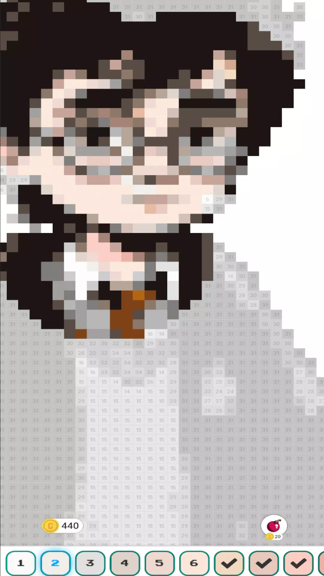 Hogwart Cartoon Pixel Art 스크린샷 2