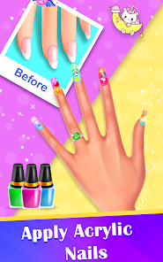 Nail polish game nail art ภาพหน้าจอ 3