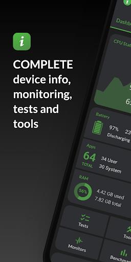 DevCheck Device & System Info Captura de tela 1