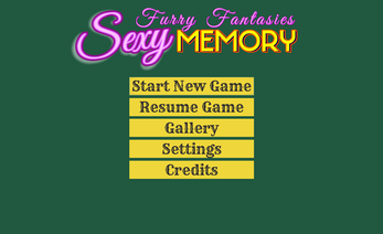 Sexy Memory - Furry Fantasies स्क्रीनशॉट 3