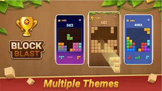 Block Puzzle - Wood Blast स्क्रीनशॉट 4