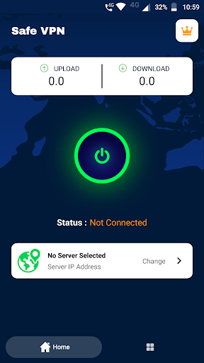 Safe VPN - Fast VPN Proxy ภาพหน้าจอ 1