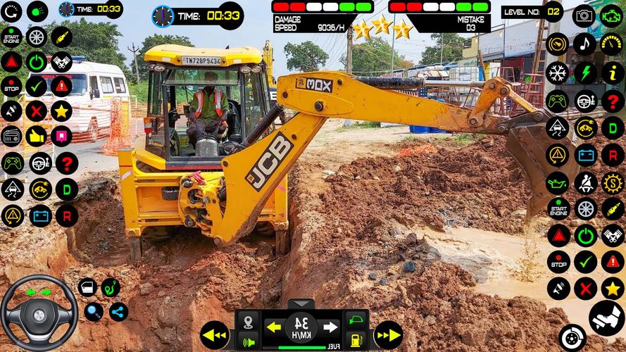 Real Snow Excavator - JCB Ảnh chụp màn hình 1