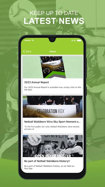 Netball Waitakere Скриншот 2