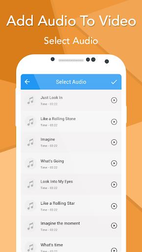 Add Audio To Video 스크린샷 4