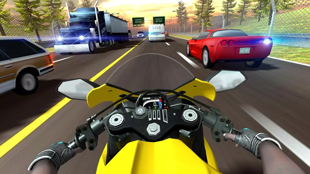 Schermata Highway Moto Rider 2: Traffic 2