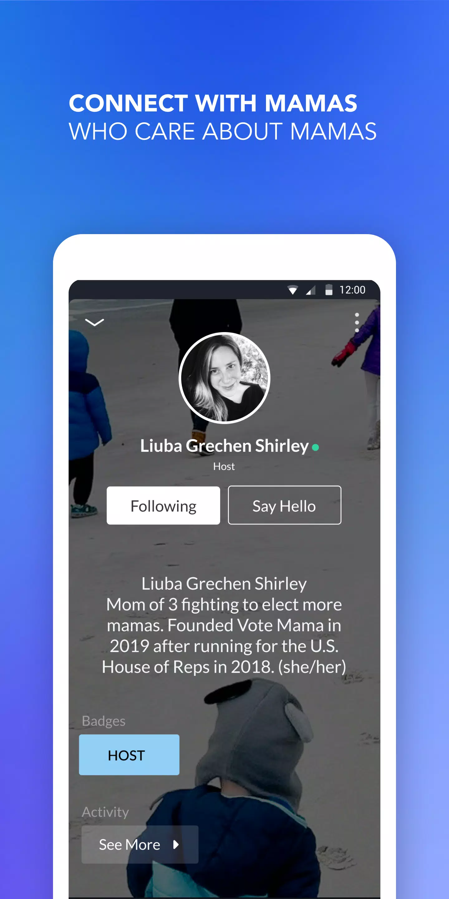 Vote Mama Schermafbeelding 1