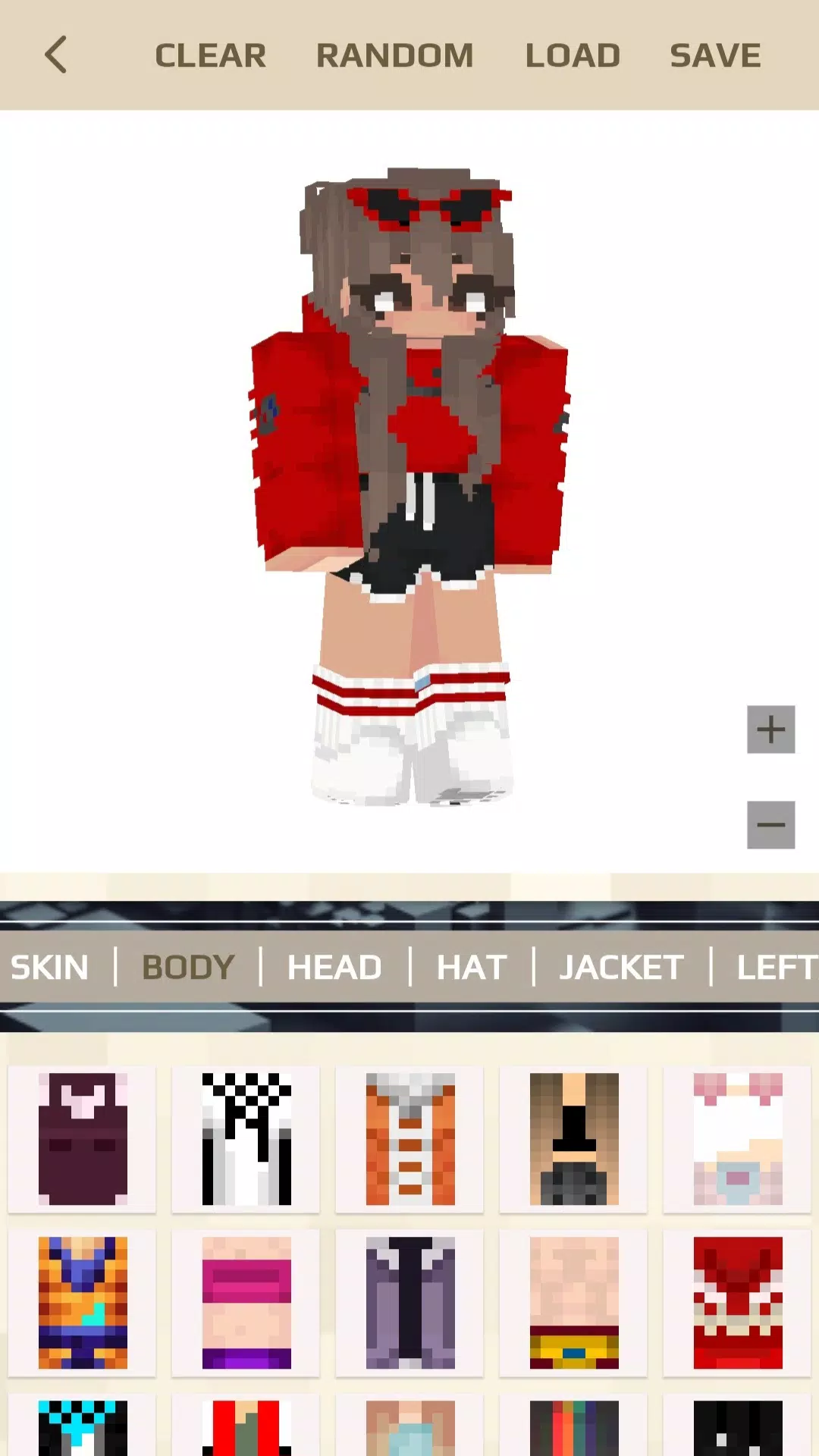 MC Skin Editor for Minecraft Ekran Görüntüsü 4