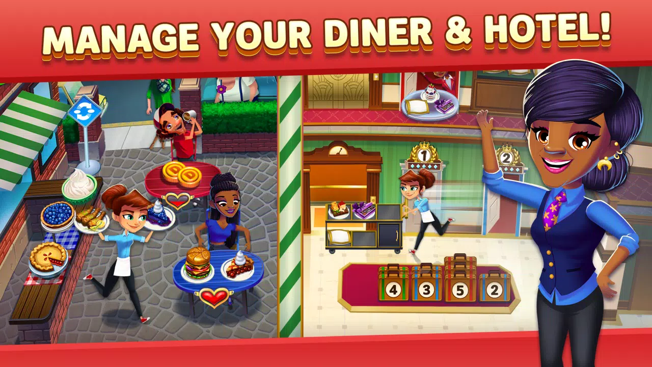 Diner DASH Adventures Captura de pantalla 2