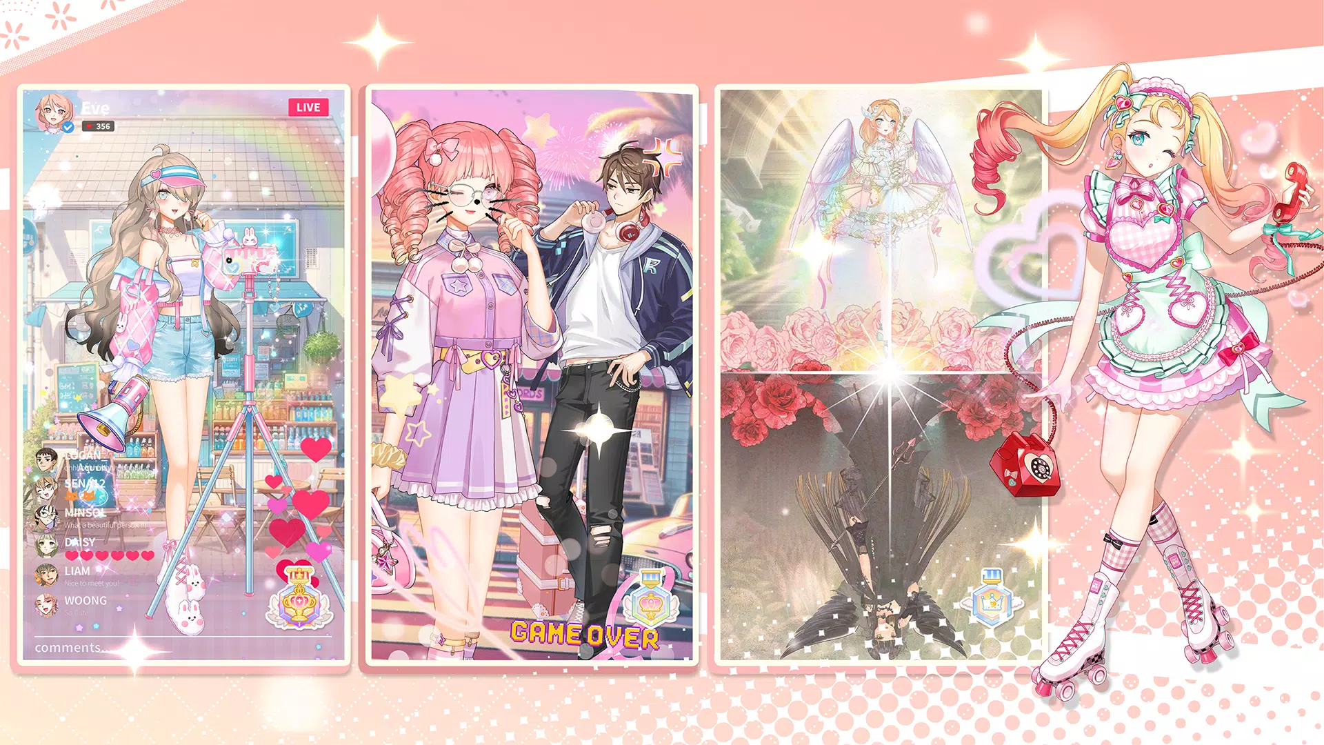 Eve Shop: Dress Up Anime Game Screenshot 4