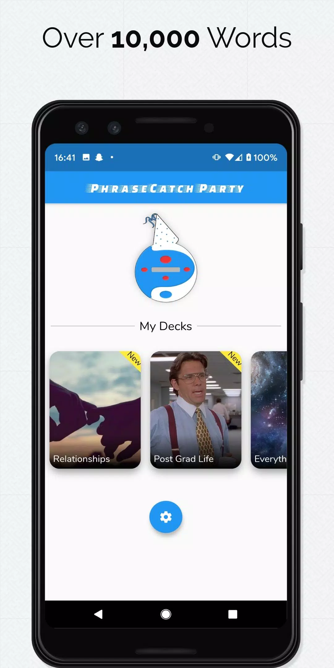 PhraseCatch Party ဖန်သားပြင်ဓာတ်ပုံ 1