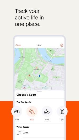 Phiên bản mới nhất của Strava Mod