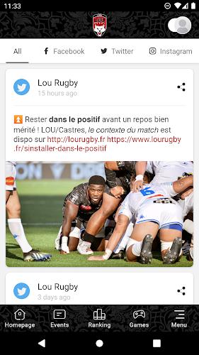 LOU Rugby 스크린샷 3